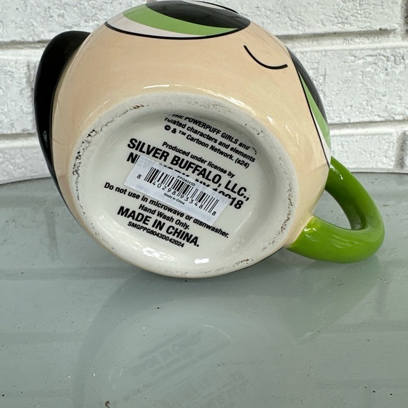 The Powerpuff Girls Buttercup 3DFigural Head Cartoon Network 20oz Coffee Mug Cup - Picture 3 of 3